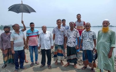 মোংলায় সাড়ে তিনশত বিঘার ঘের নিয়ে উত্তেজনা
