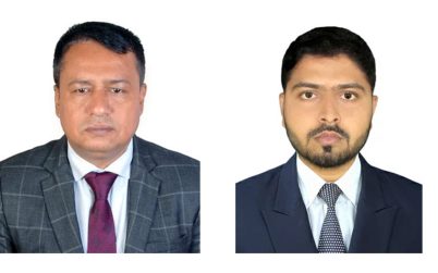 ডিজাস্টার ম্যানেজমেন্ট জার্নালিস্ট ফোরামের সভাপতি পিন্নু সম্পাদক আরিফ