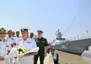 শুভেচ্ছা সফরে রাশিয়ান নৌবাহিনী যুদ্ধজাহাজের চট্টগ্রাম বন্দরে