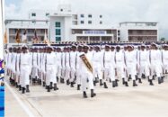 নৌবাহিনীর এ-২০২৫ ব্যাচের নবীন নাবিকদের শিক্ষা সমাপনী কুচকাওয়াজ অনুষ্ঠিত