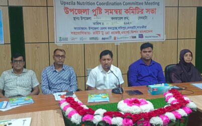 দেবহাটায় পুষ্টি কমিটির মাসিক সভা ও পুরস্কার বিতরণ