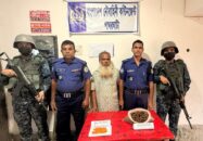 পাথরঘাটায় নৌবাহিনীর অভিযানে মাদক কারবারি আটক