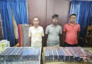 ভোলায় অবৈধ সিগারেটসহ নৌবাহিনীর হাতে আটক ৩
