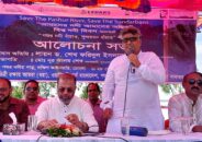 সুন্দরবনের প্রাণ পশুর নদ কয়লা-বিষ ও প্লাস্টিক দূষণে আক্রান্ত