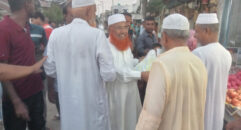 প্রতাপনগরে কাজী আলাউদ্দীনের নির্বাচনী প্রচারণা