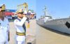 শুভেচ্ছা সফরে চট্টগ্রাম বন্দরে পাকিস্তানের পিএনএস সাইফ