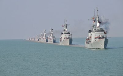 ক্ষেপণাস্ত্র উৎক্ষেপণের মাধ্যমে নৌবাহিনীর মহড়া সমাপ্ত