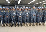 দক্ষিণ সুদানের উদ্দেশ্যে নৌবাহিনীর সদস্যদের ঢাকা ত্যাগ