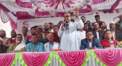 সখিপুরে ধানের শীষের প্রার্থী আব্দুর রউফ এর নির্বাচনী জনসভা