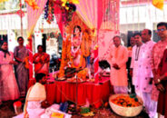 ফকিরহাটে নানা আয়োজনে সরস্বতী পূজা উদযাপন