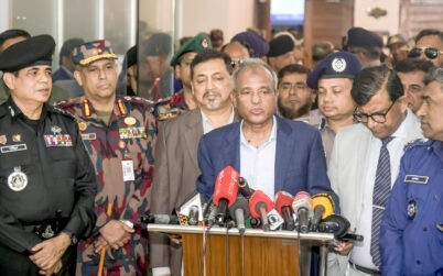 জাতীয় সংসদ নির্বাচন ও গণভোটে কোন সংশয় নেই -স্বরাষ্ট্র উপদেষ্টা