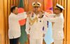 নৌবাহিনী প্রধানের দায়িত্বভার গ্রহণ করলেন খোন্দকার মিসবাহ উল আজীম