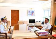 প্রধানমন্ত্রীর সঙ্গে নৌবাহিনী প্রধানের সৌজন্য সাক্ষাৎ