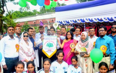 খুলনায় গ্রীষ্মকালীন ক্রীড়া  প্রতিযোগিতার উদ্বোধন