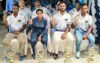 বিশ্ব দূরপাল্লা সাঁতারে পদকজয়ী সাঁতারুদের সংবর্ধনা প্রদান