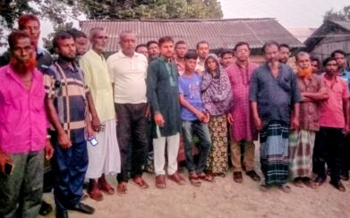অসহায় শিক্ষার্থী বক্কর এর দায়িত্ব নিলেন বিএনপি নেতা মুসা